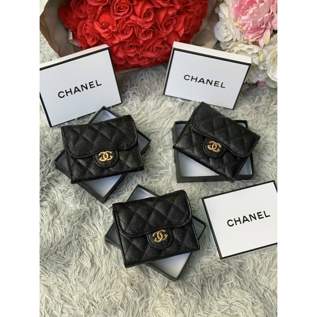 🔥Ví Cầm Tay Channel mini cầm tay fullbox size 12cm