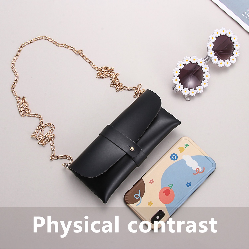 Kính Râm Hình Tròn Chống Tia Uv400 / Nhiều Màu Kèm Túi Đựng Hình Hoa Cúc | BigBuy360 - bigbuy360.vn