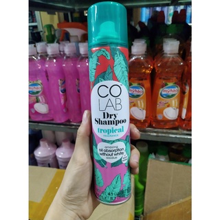 Dầu gội khô COLAB chai 200ml hương Tropical