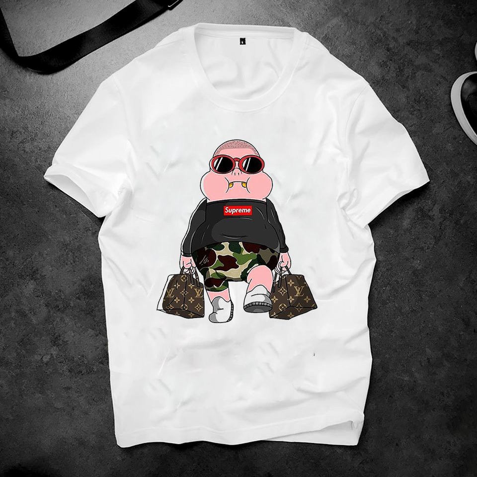 Áo thun unisex in phong cách độc lạ chất vải dày mịn 2019ts635