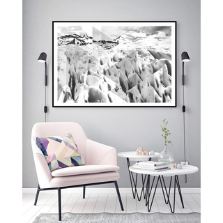 Tranh canvas trang trí ngọn núi băng.