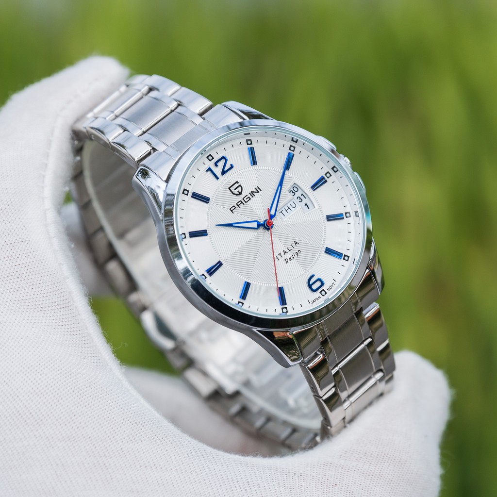 Đồng Hồ Nam PAGINI PA5533 Dây Thép Không Gỉ Cao Cấp Chống Xước Chống Nước Sang Trọng Đẳng Cấp - Bảo Hành 12 Tháng | BigBuy360 - bigbuy360.vn
