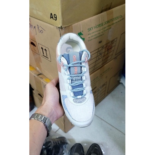 Giày vnxk sneakers đế độn cao 5cm Gios eppo big size 40,41