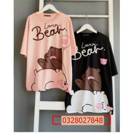Áo BầU Phông COTTON From Rộng Tay Lỡ BIGSIZE co dãn