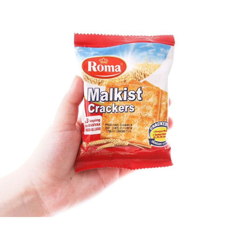 BÁNH MALKIST CRACKER SIÊU GIÒN - NHẬP KHẨU TỪ INDONESIA