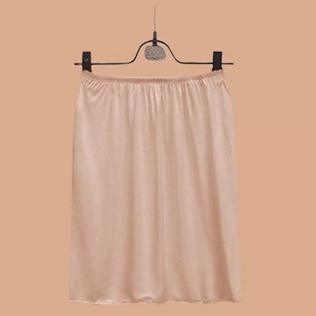 Chân váy lót cotton trơn chiều dài 40cm;50cm;60;70cm