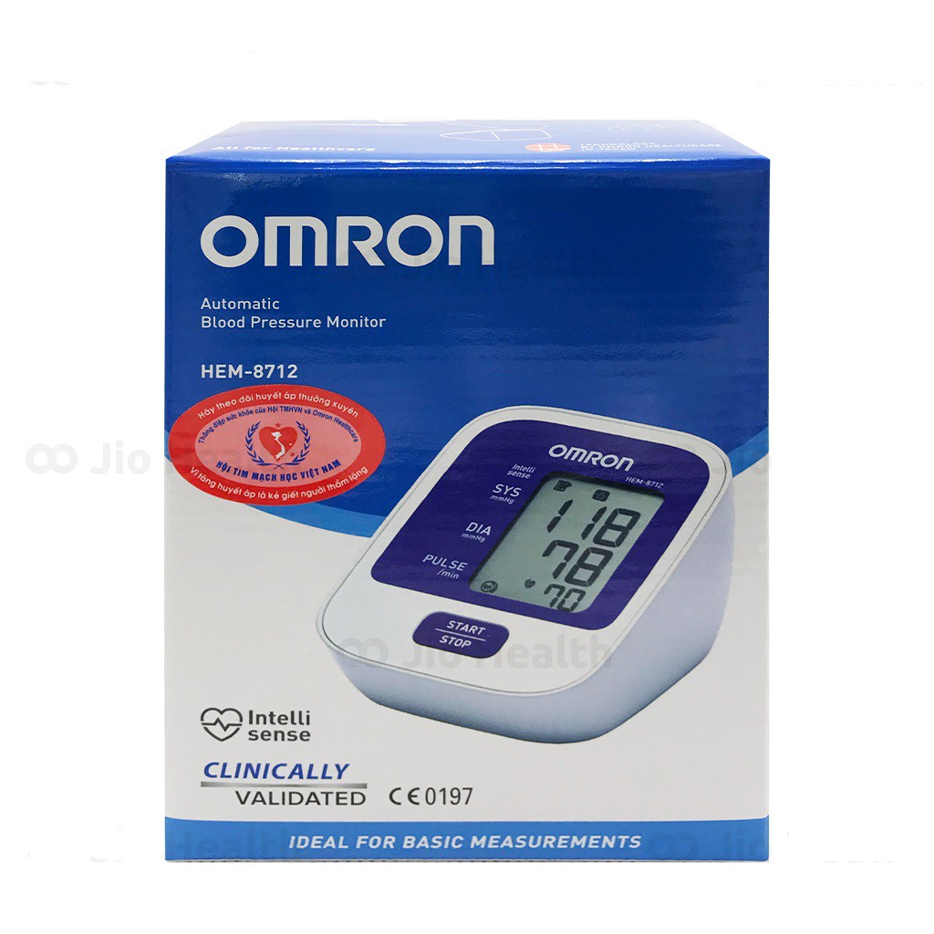 Máy đo huyết áp Bắp Tay Omron Hem - 8712 Bh 5 năm DKSH phân phối chính hãng