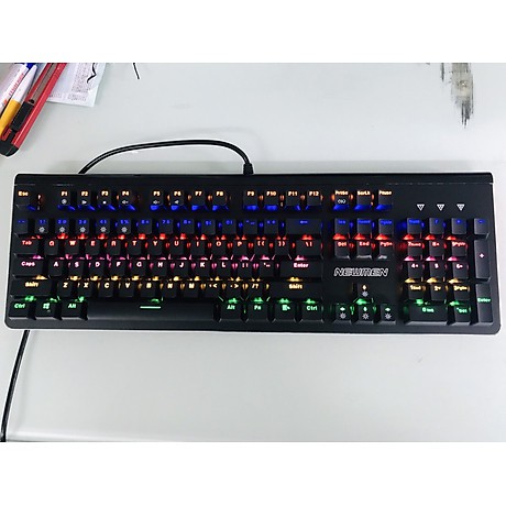 Bàn phím Quang Cơ Newmen GM510 Aluminum mạch phủ Nano chống nước - Chính Hãng