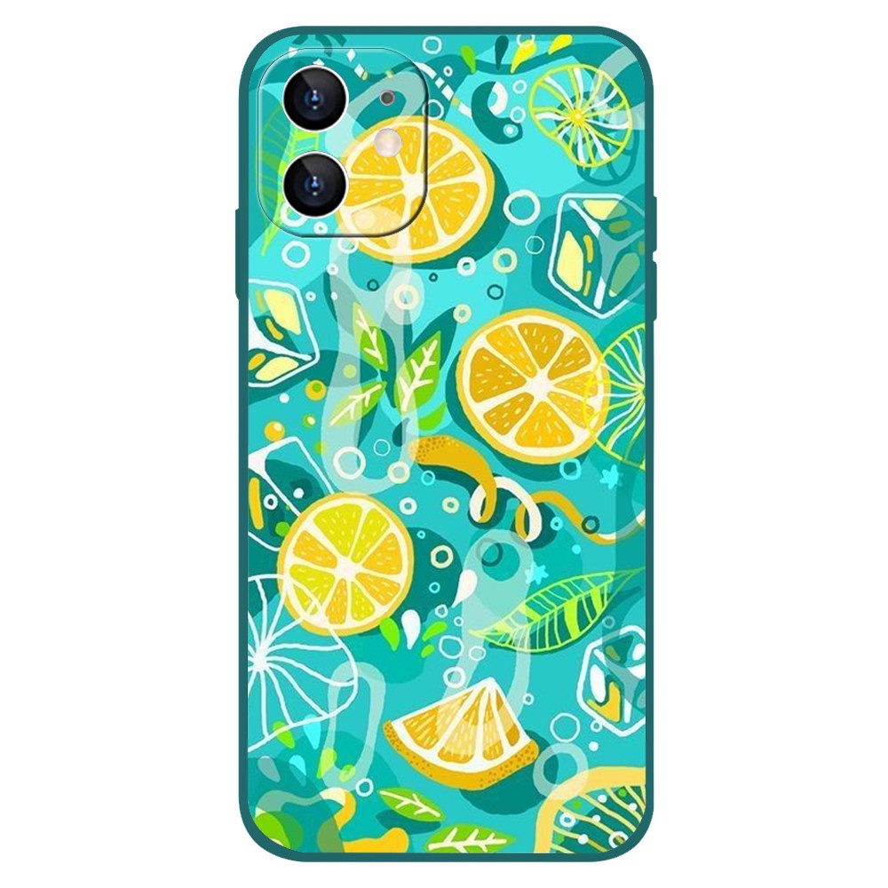 Ốp Điện Thoại Mềm Nhám Hình Chanh Mùa Hè Cho IPhone 13 12 11 Pro ProMax Mini 5 5S 6 6s 7 8 SE 2020 Plus X XS XR XSmax