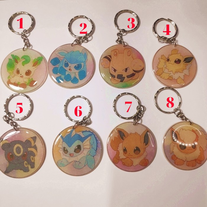 MÓC KHÓA POKEMON CUTE HANDMADE