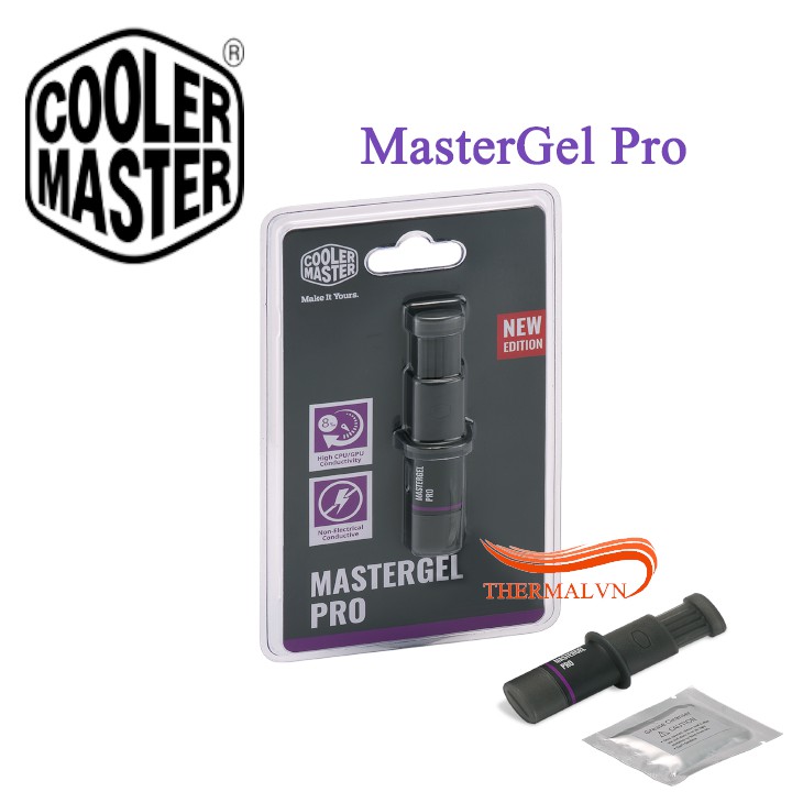 Keo tản nhiệt Cooler Master Mastergel Pro - Độ dẫn nhiệt điện 8W/m-k