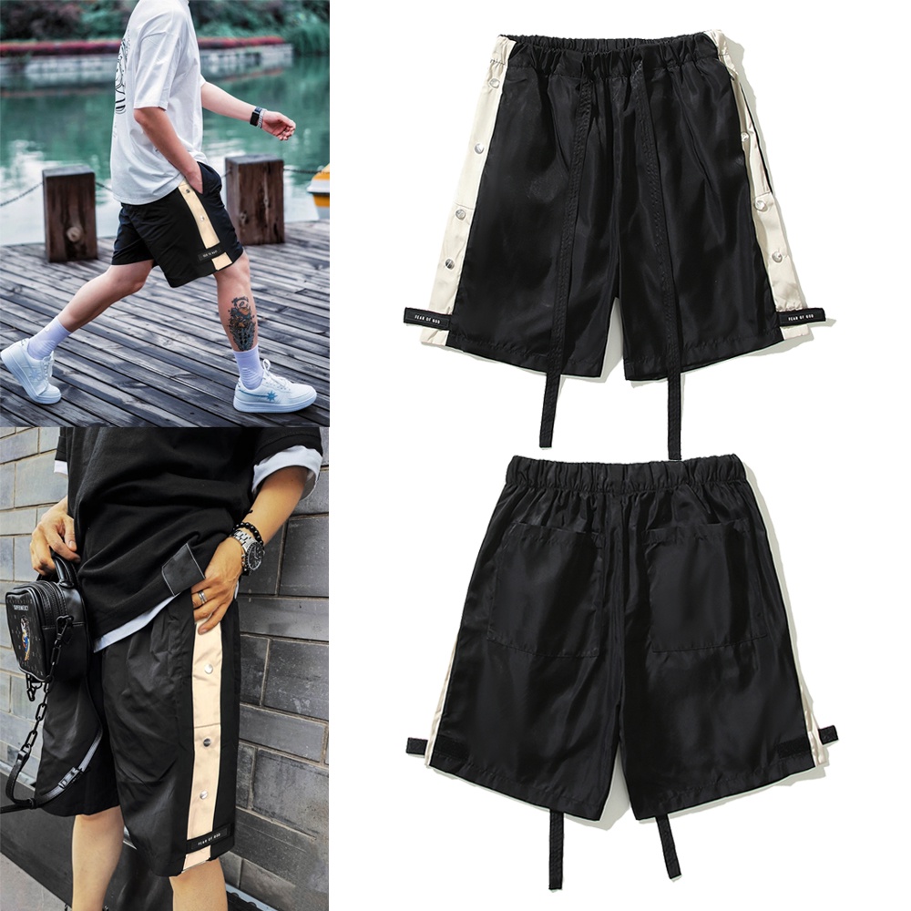Quần Short Thể Thao Ống Rộng Thời Trang Đường Phố Cá Tính