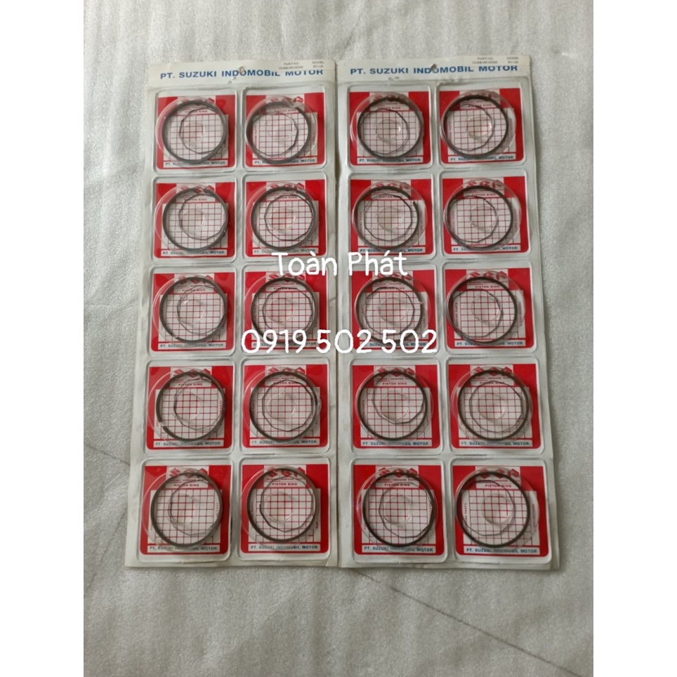 BỘ BẠC PISTON SÌPO/SATRIA - BẠC PISTON XIPO SATRIA 2 THÌ 120 - 12140B19D10N000 - CHÍNH HÃNG SUZUKI T