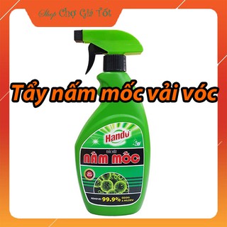 Chai xịt tẩy vết nấm mốc đốm đen trên quần áo 500ml