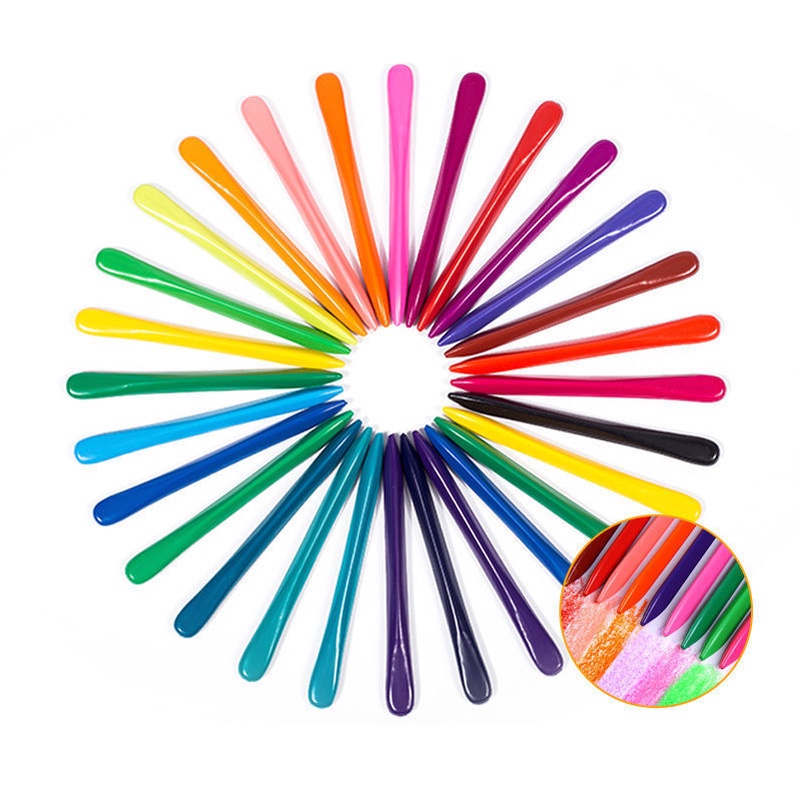 Bộ 24/36 Bút Màu Sáp Hữu Cơ Tự Nhiên An Toàn Cho Bé Tập Vẽ - Tiệm Tô Màu Thanh Xuân