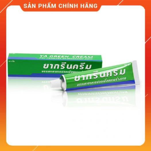 Kem Lạnh Thoa Đau Nhức Xương Khớp - Bong Gân - Kem Lạnh -Ya Green Cream Yanhee 50g