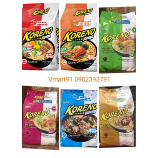   Hot  Mì KORENO Jumbo các loại gói 100g 