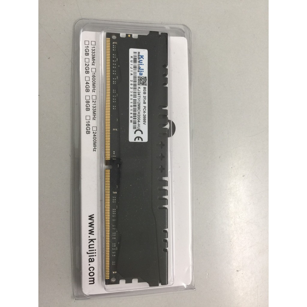 Ram Máy Tính Kuijia DDR4 16G/2666 có tản nhiệt bh 36 tháng