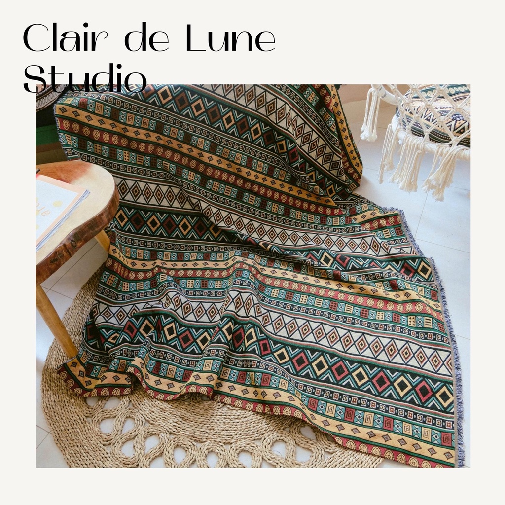 [FREE SHIP] Thảm thổ cẩm Decor nhà Vintage