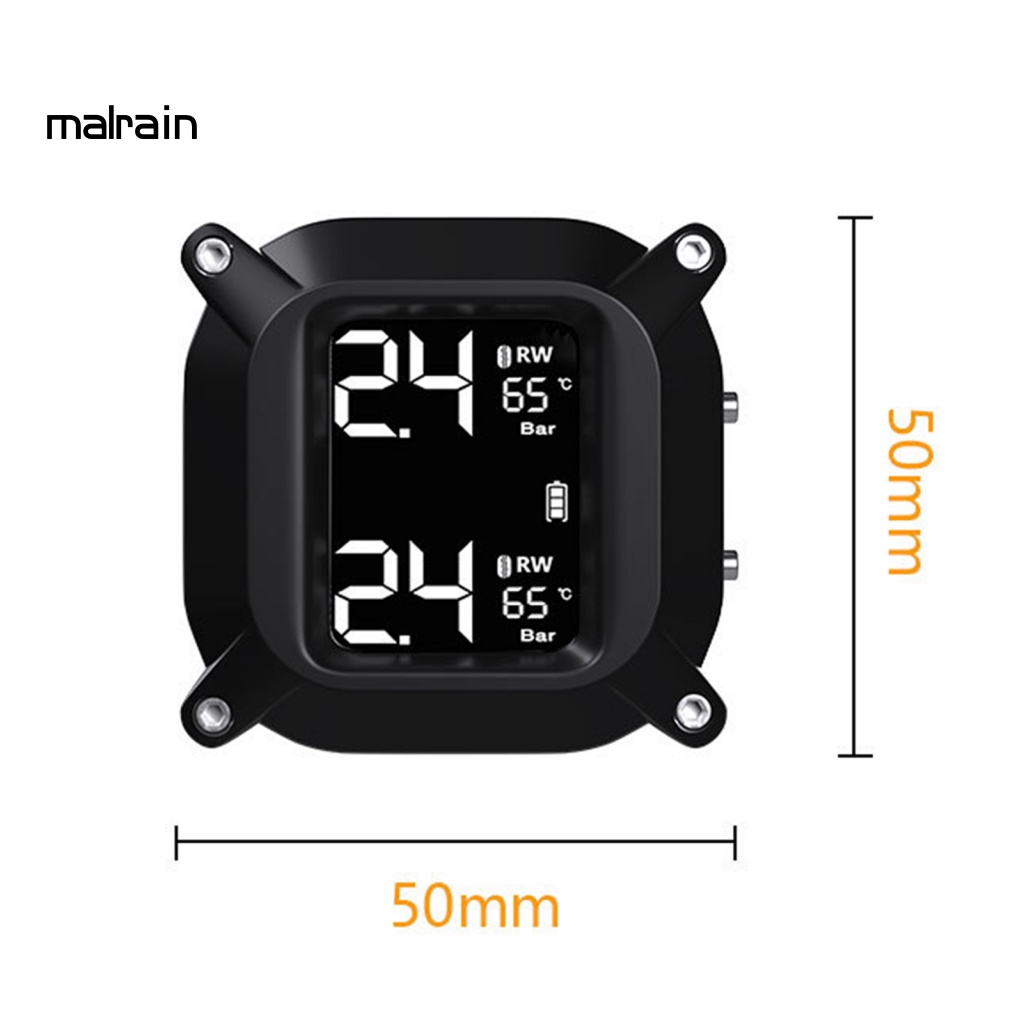 Máy Cảm Biến Áp Suất Lốp Xe Không Dây Màn Hình LCD