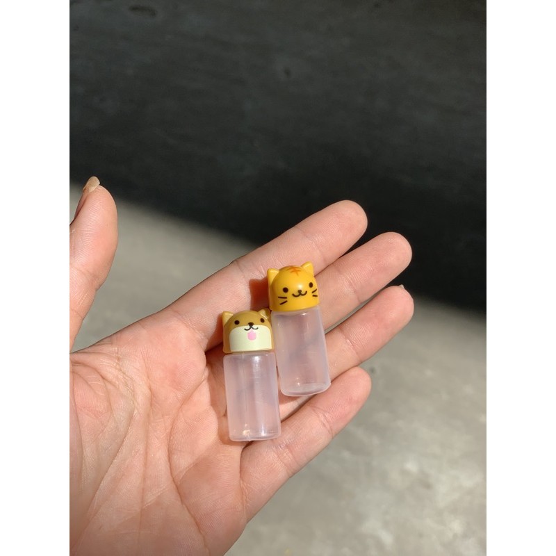 mô hình bình nước nhựa mini mở được nắp