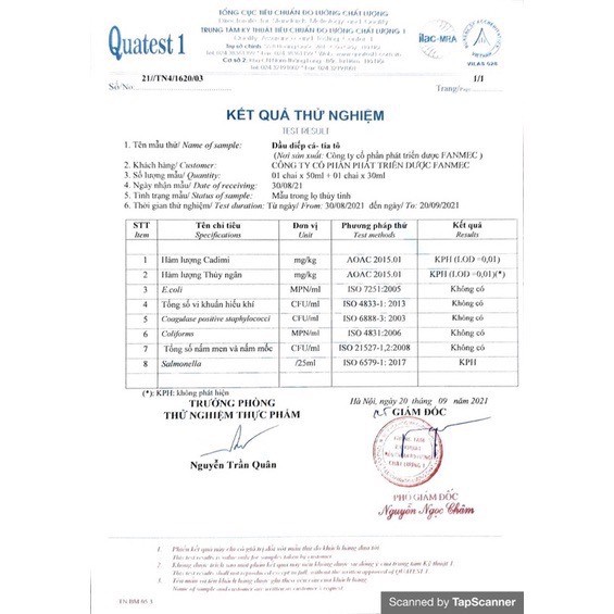 TINH DẦU RĂNG MIỆNG