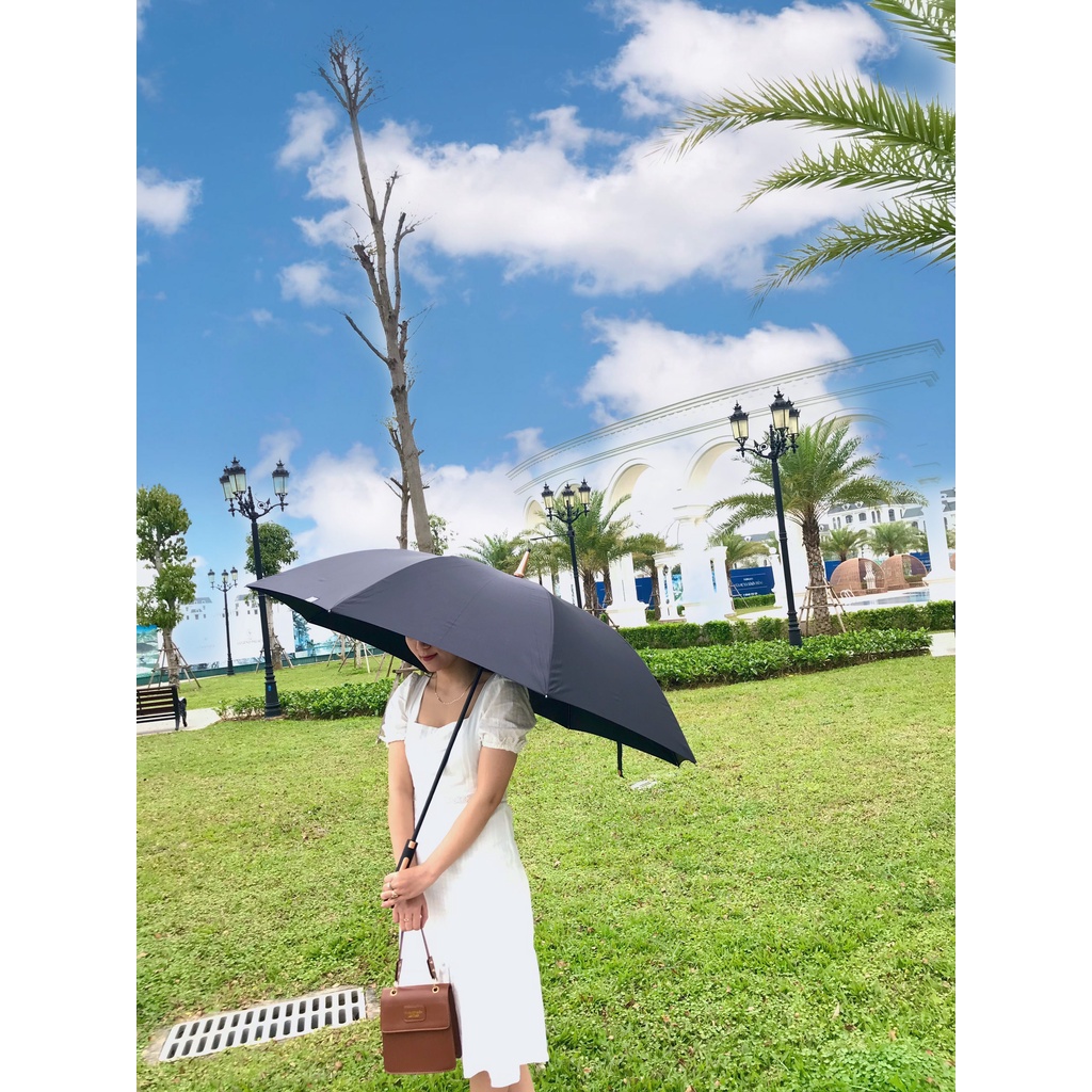 Ô thẳng cao cấp tán rộng 27 inch Nason gentle, tay cầm thời trang độc đáo