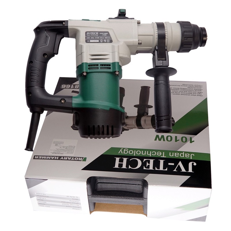 MÁY KHOAN ĐỤC BÊ TÔNG 14 MM VT18166 1010W JV-TECH