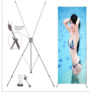 Chân chữ X standee 60*160cm