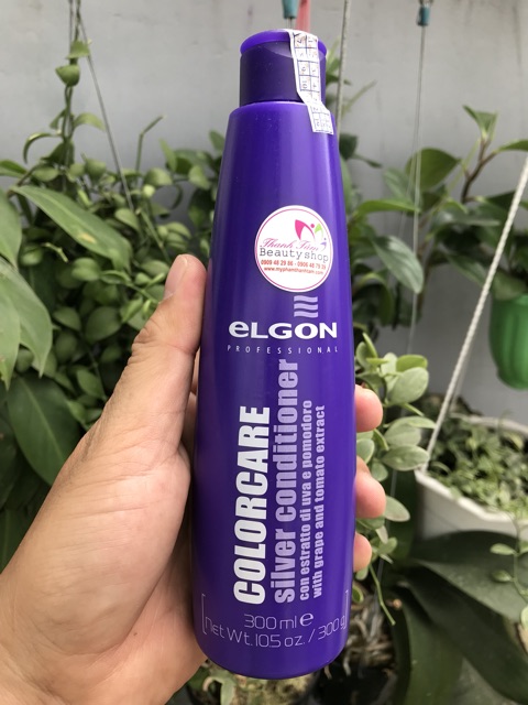 Dầu xả chăm sóc tóc tẩy trắng, bạch kim Elgon Silver Colorcare Conditioner 300ml