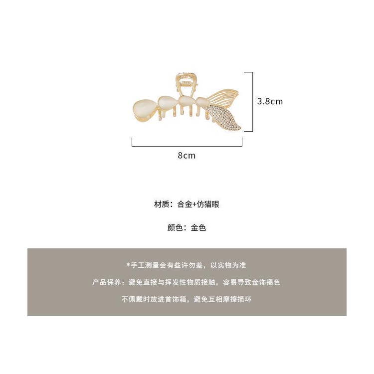 Kẹp Tóc Kim Loại Hình Mắt Mèo Phong Cách Nhật Bản 2022