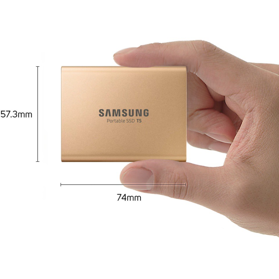 [Mã ELMSDAY giảm 6% đơn 2TR] Ổ cứng SSD di động Samsung T5 500GB SD48