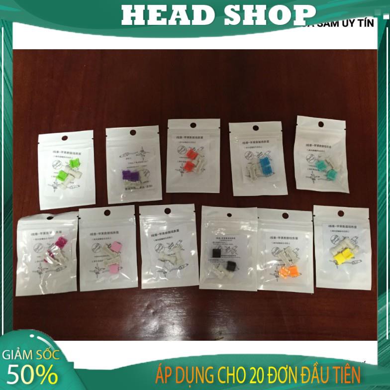 NÚT BẢO VỆ ĐẦU CÁP SẠC, TAI NGHE MÀU NGẪU NHIÊN  HEAD SHOP
