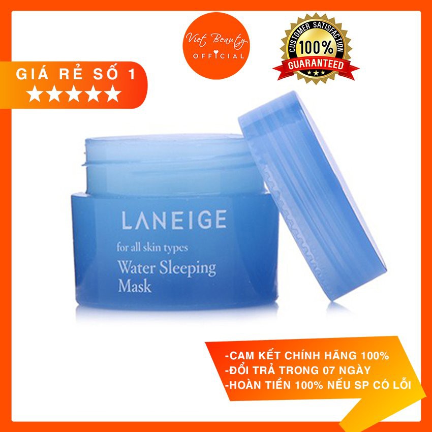 (GIÁ SIÊU TỐT) Mặt Nạ Ngủ cấp nước Laneige Water Sleeping Mask Mini Xanh Hàn Quốc 15ml