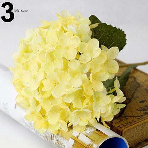 1 Bó Hoa Cẩm Tú Cầu Giả Bằng Lụa Trang Trí Tiệc Cưới