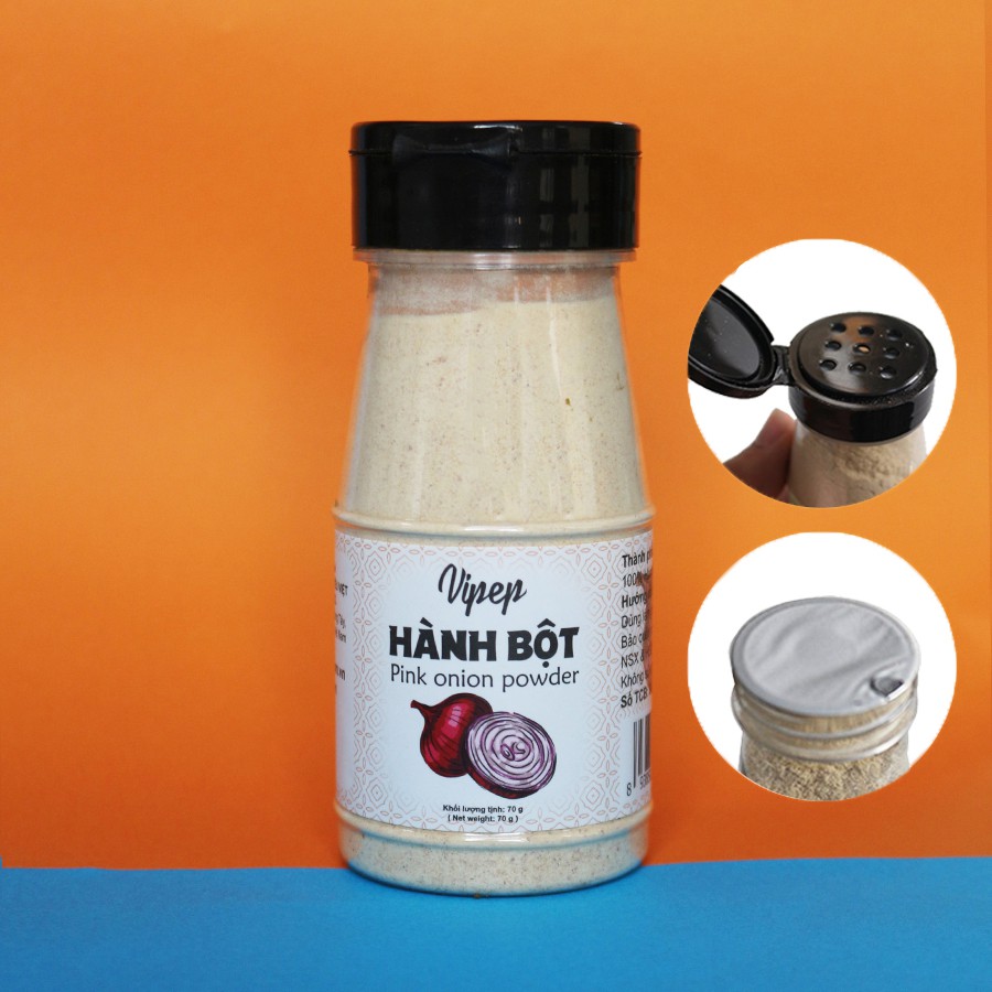 Hành bột Vipep 70gr - Bột hành nguyên chất đảm bảo chất lượng