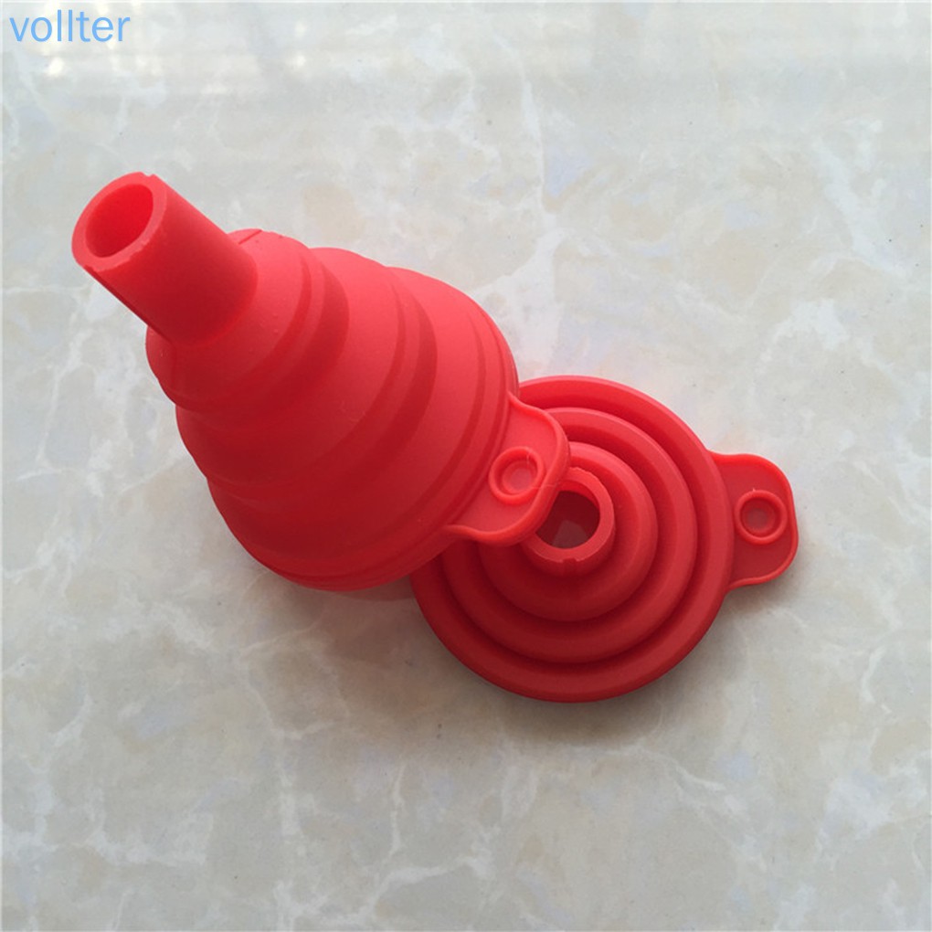 Phễu silicone thiết kế xếp gọn được tiện lợi dễ dùng
