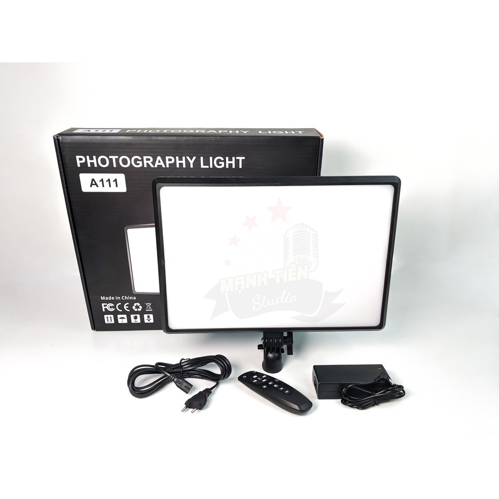 [hàng xịn] Đèn hỗ trợ live stream, studio và chụp ảnh chuyên nghiệp PHOTOGRAPHY LIGHT A111 chính hãng giá rẻ