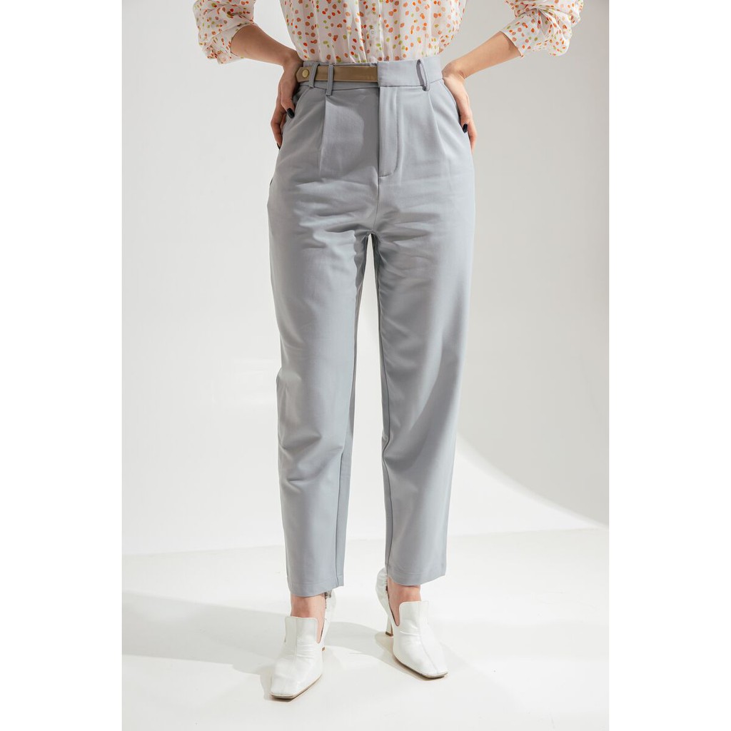 Quần baggy đai liền phối C534 CCHAT