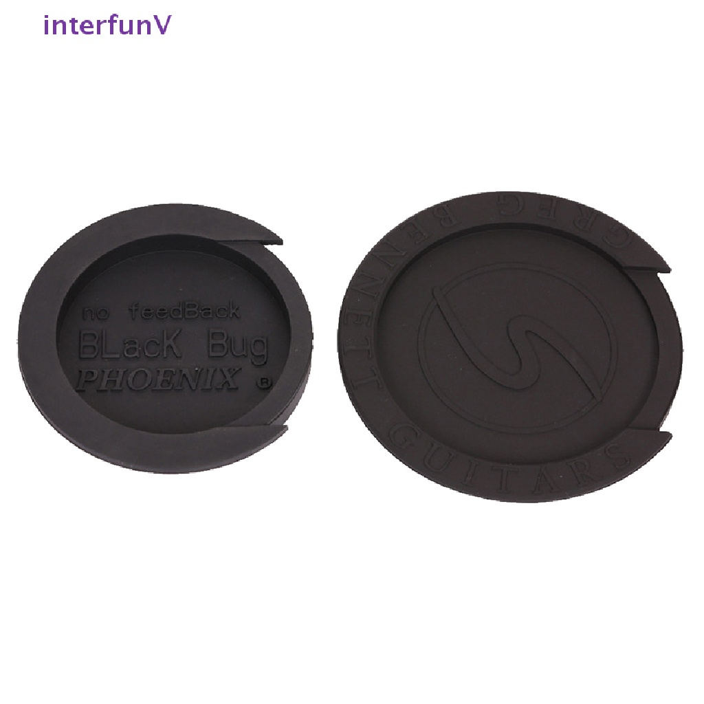 Vỏ Bọc Lỗ Âm Thanh Bằng Silicon 8.6 / 10 / 10.2cm Chuyên Dụng Cho Đàn Guitar Acoustic