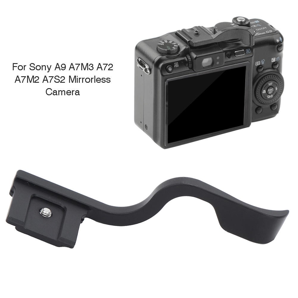 [READY STOCK] Hot Shoe Thumb Grip Force Handle for Sony A9 A7M3 A72 A7M2 A7S2 Mirrorless Camera