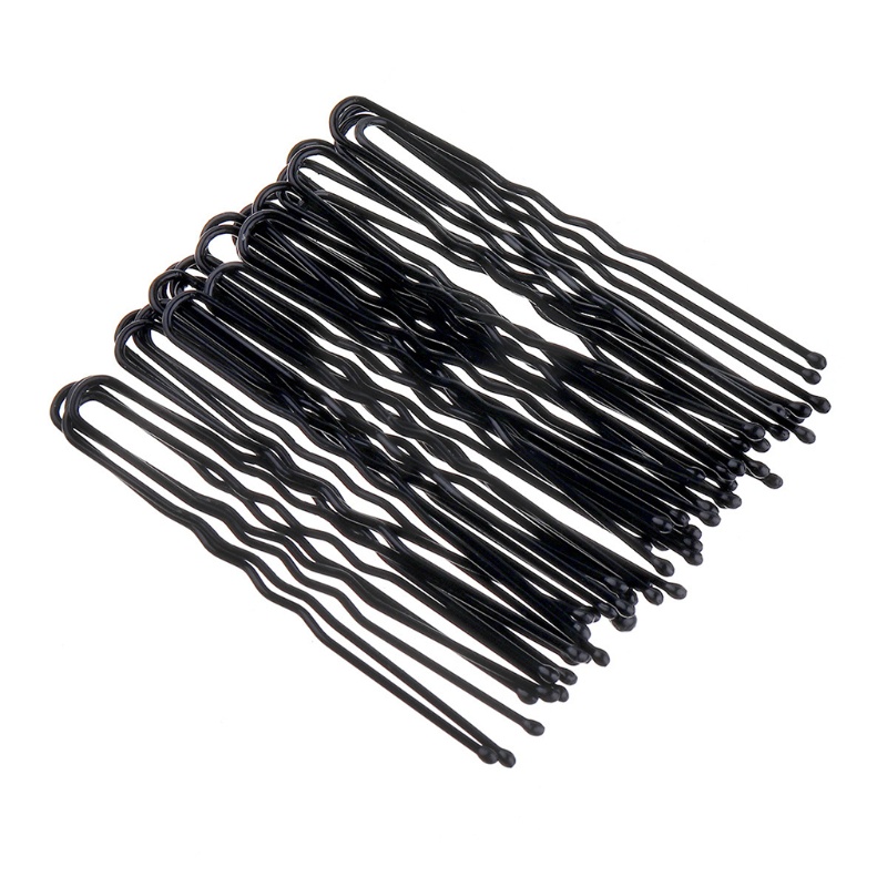 Kẹp Tóc Kim Loại Hình Chữ U Tạo Kiểu Tóc DIY