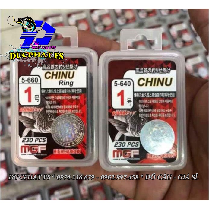 Lưỡi câu chinu ring MGF hàn quốc