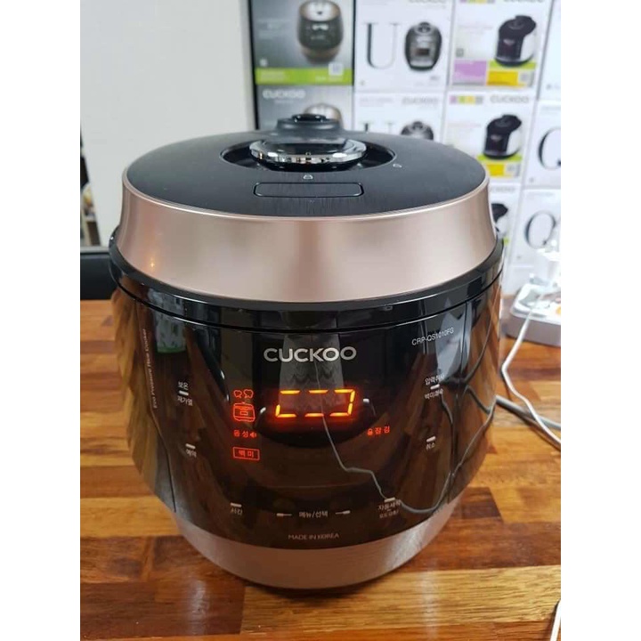 NỒI CƠM ÁP SUẤT ĐIỆN TỬ CUCKOO CRP-QS1010FG 1.8L, BẢO HÀNH 12 THÁNG. HÀNG NỘI ĐỊA HÀN QUỐC