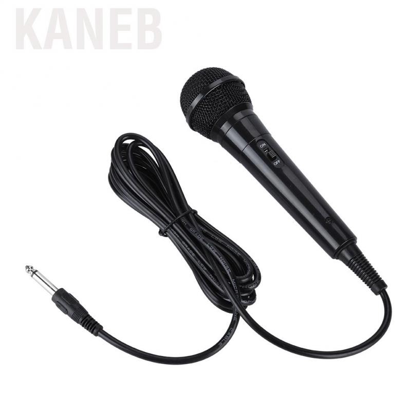 Kaneb Portable Handheld Moving-coil Wired Dynamic Microphone Clear Voice For Karaoke