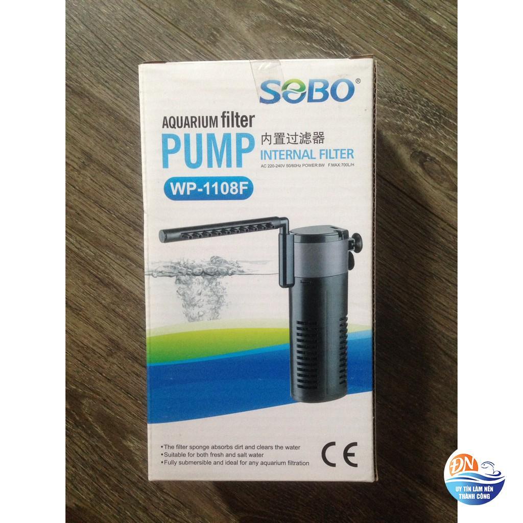 Máy Lọc Sobo WP-1108F  - Lọc Treo Vi Sinh Phun Mưa Cho Hồ Cá