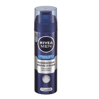 Bọt cạo râu nivea cho da thường, 200 ml