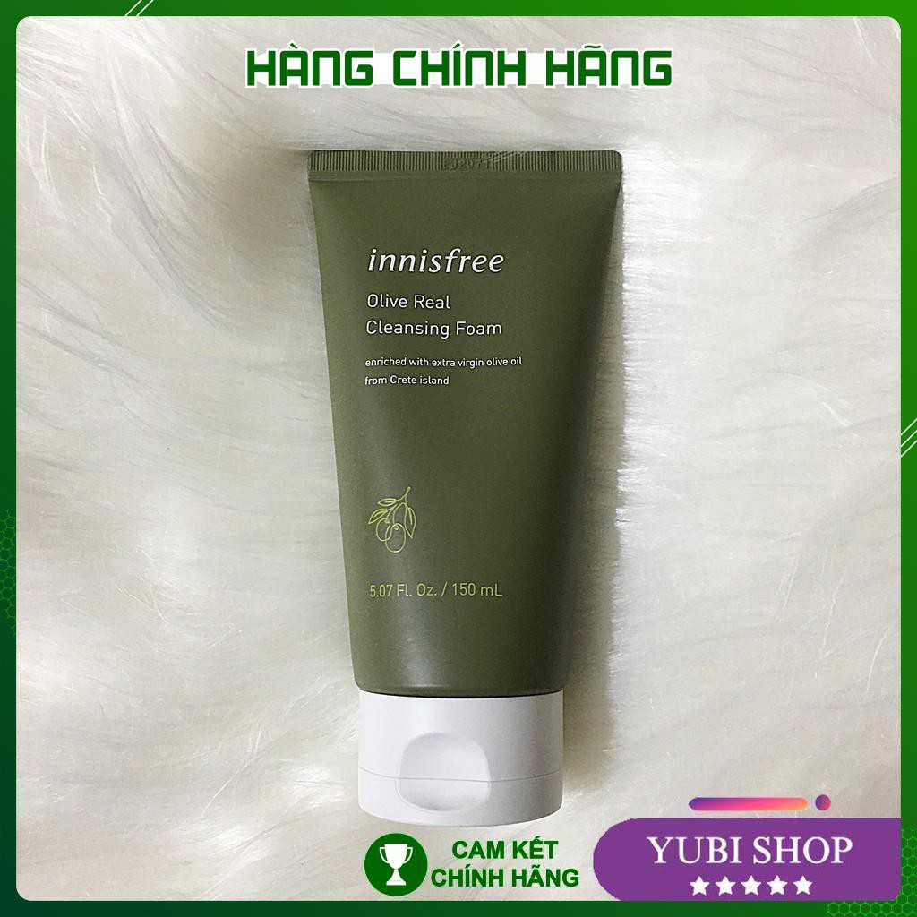 [HÀNG AUTH] SỮA RỬA MẶT INNISFREE OLIVE REAL CLEANSING FOAM 150 ML - HÀN QUỐC