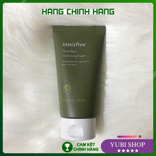 Sữa Rửa Mặt Innisfree Olive Real Cleansing Foam 150ml - Chính Hãng Hàn Quốc