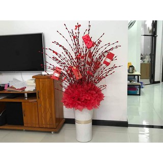 🌼 Bó 10 cành nụ tầm xuân handmade